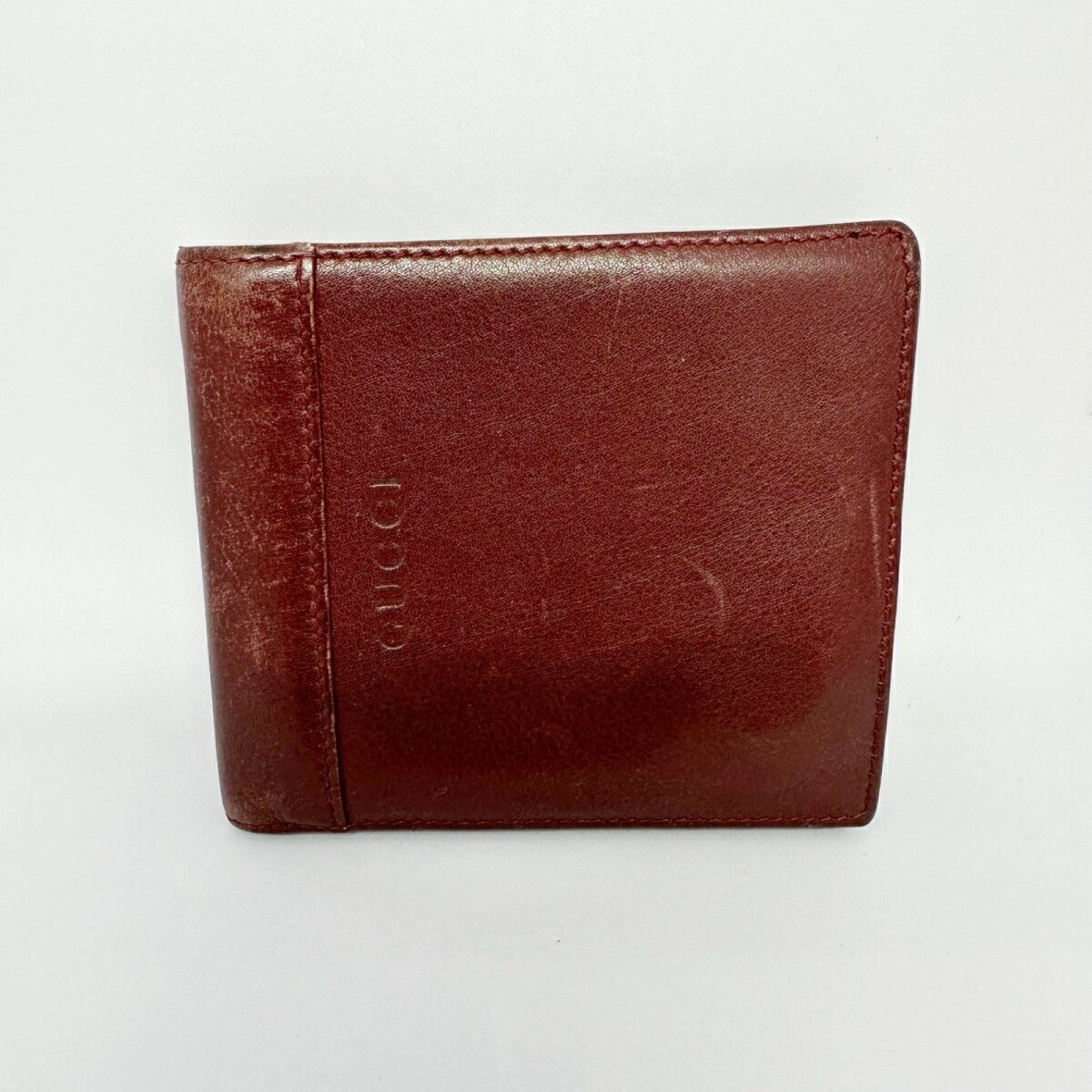 【中古】GUCCI(グッチ) 札入れ ボルド