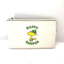 【中古】COACH(コーチ) リストレット アイボリー×マルチ レザー