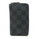 【中古】LOUIS VUITTON(ルイヴィトン) ジッピーコインパース コインケース ダミエ・グラフィット キャンバス