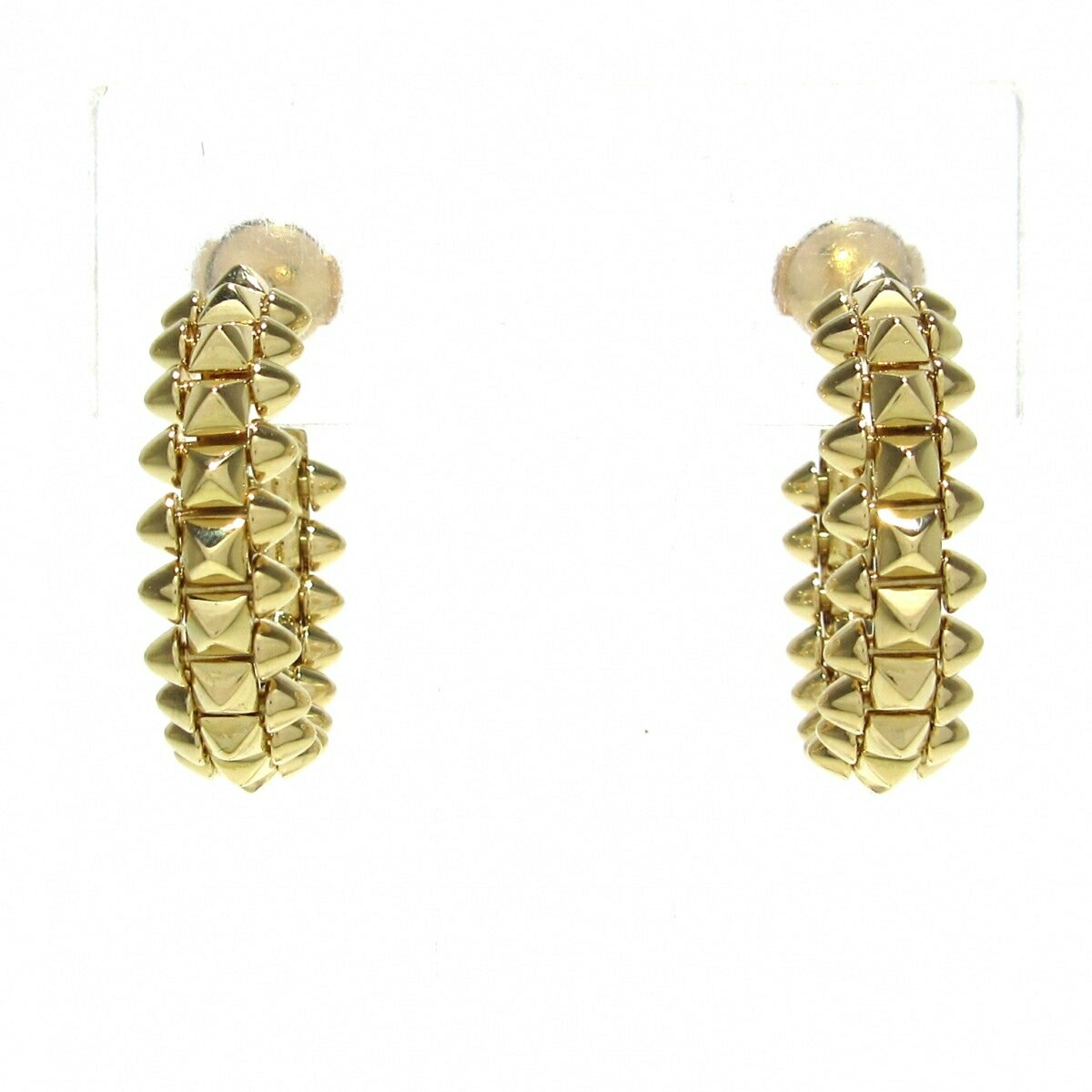 【中古】Cartier(カルティエ) クラッシュ ドゥ カルティエ イヤリング SM ピアス K18PGのサムネイル