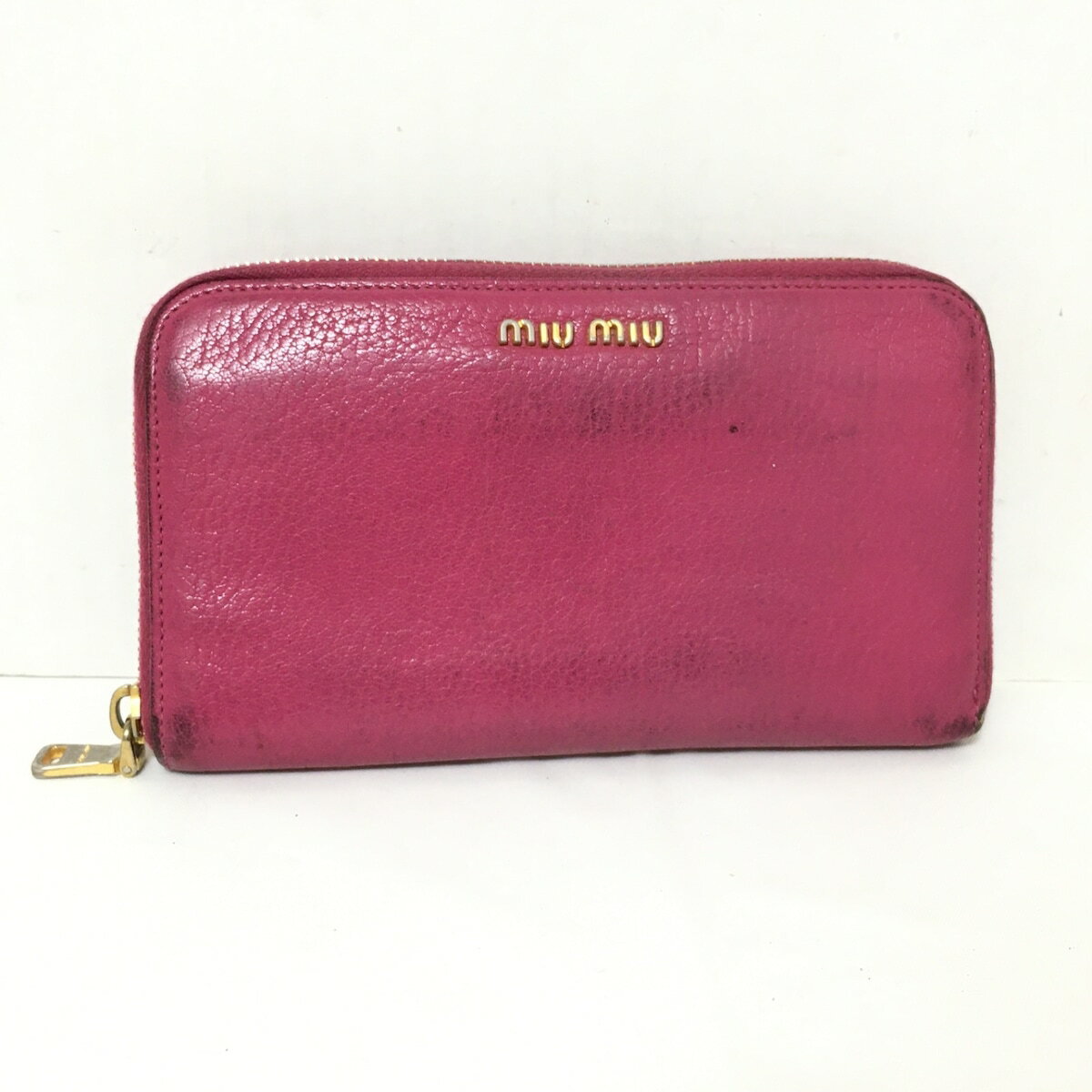 【中古】miumiu(ミュウミュウ) 長財布