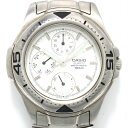 【中古】CASIO(カシオ) 腕時計 10BAR シルバー