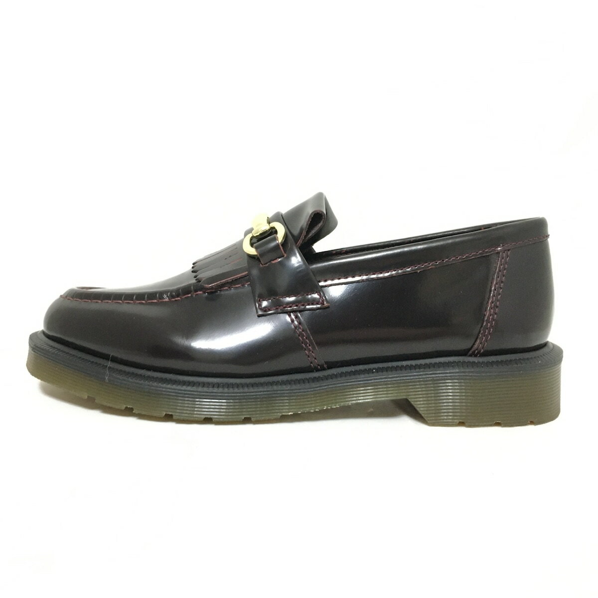 【中古】Dr.Martens(ドクターマーチン) ローファー ダークブラウン レザー