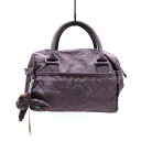 【新着】【中古】Kipling(キプリング) ハンドバッグ パープル ナイロン