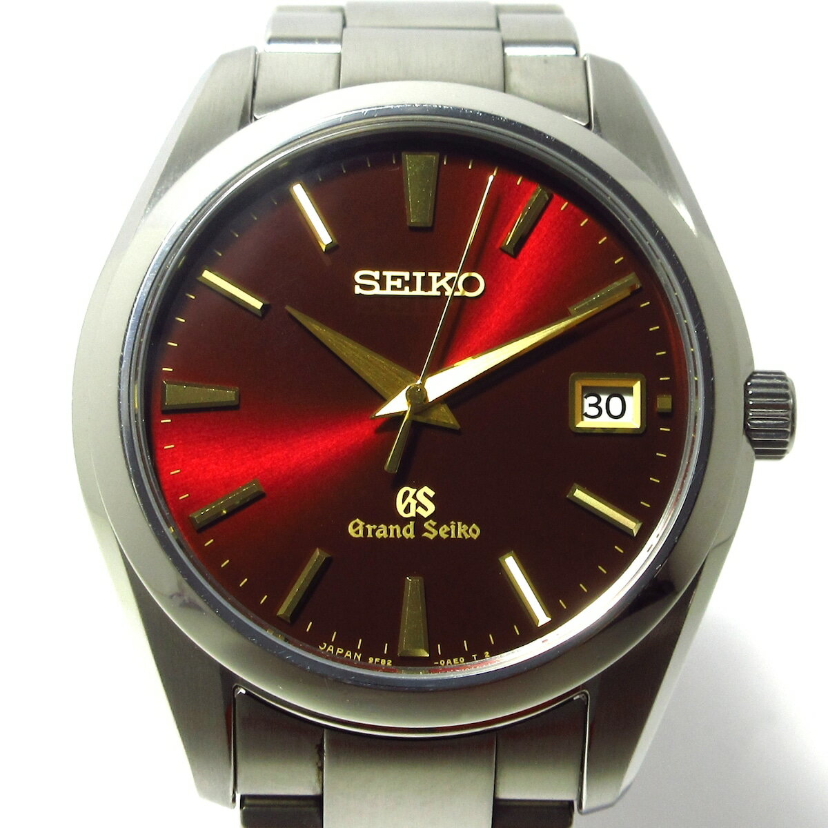 【中古】GrandSeiko(グランドセイコー) ヘリテージ 腕時計 SS/限定500本 レッド