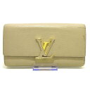 【中古】LOUIS VUITTON(ルイヴィトン) ポルトフォイユカプシーヌ 長財布 ガレ トリヨンレザー