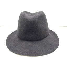 【中古】rag&bone(ラグアンドボーン) ハット ダークグレー ウール