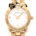 【中古】MARC BY MARC JACOBS(マークバイマークジェイコブス) 腕時計 ラインストー ...