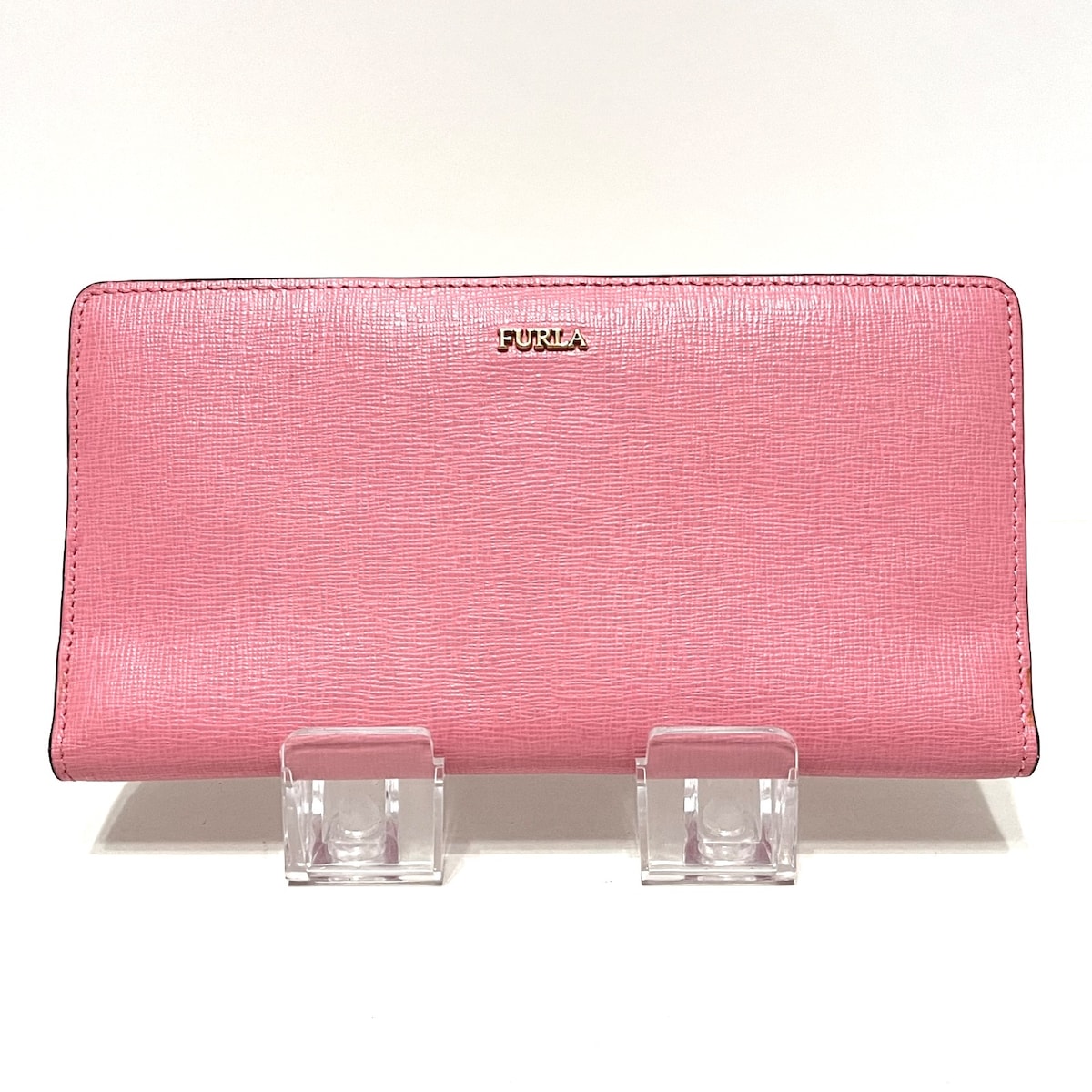 【中古】FURLA(フルラ) 長財布 ピンク