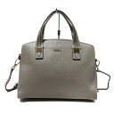 【新着】【中古】FURLA(フルラ) ハンドバッグ ベージュ レザー