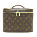 【中古】LOUIS VUITTON(ルイヴィトン) ニースBB バニティバッグ モノグラム・キャンバス