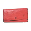 【中古】LOUIS VUITTON(ルイヴィトン) ミュルティクレ4 キーケース カスティリアンレッド レザー