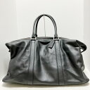 【新着】【中古】COACH(コーチ) ボストンバッグ 黒 レザー