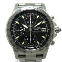 【中古】SEIKO CREDOR(セイコークレドール) フェニックス 腕時計 SS/クロノグラフ 黒