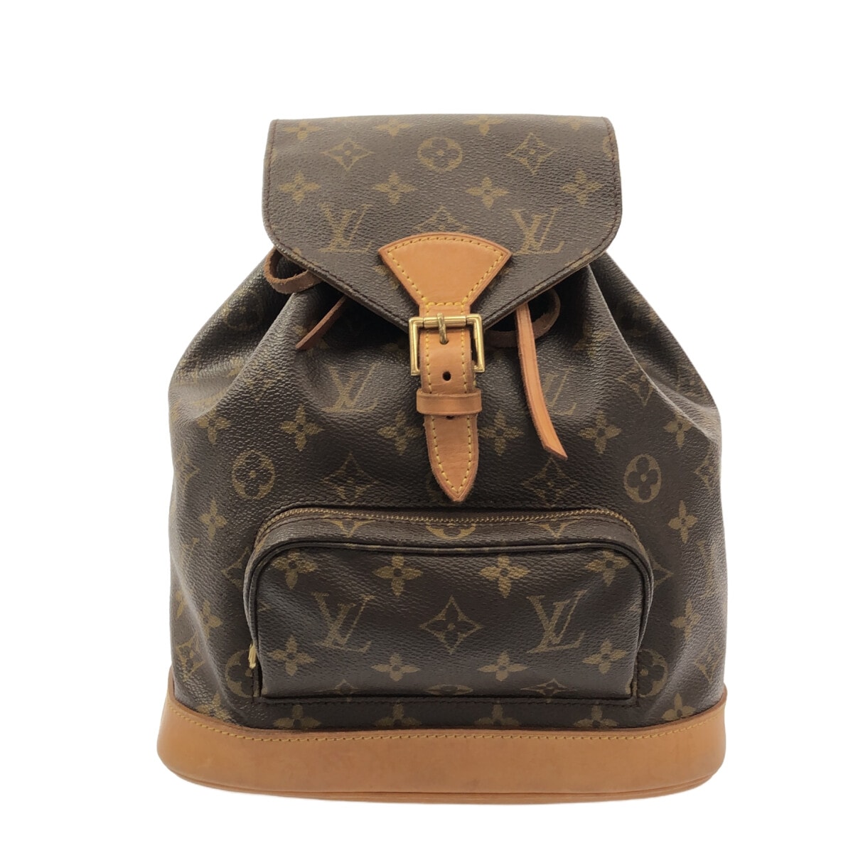 【中古】LOUIS VUITTON(ルイヴィトン) モンスリMM リュックサック モノグラム・キャンバス