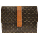 【中古】LOUIS VUITTON(ルイヴィトン) ポッシュ ディプロマット オム クラッチバッグ モノグラムキャンバス