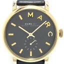 【中古】MARC JACOBS(マークジェイコブス) 腕時計 黒