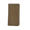 【中古】BONAVENTURA(ボナベンチュラ) 携帯電話ケース スマートフォンケース/対応機種不明 ダークブラウン レザー