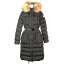 【新着】【中古】MONCLER(モンクレール) KHLOE(クロエ) ダウンコート 長袖/冬 黒 ダウン、ナイロン