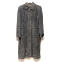 【新着】【中古】GIORGIOARMANI(ジョルジオアルマーニ) コート 長袖/秋/冬 グレー×黒×ライトグレー