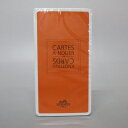 【新着】【中古】HERMES(エルメス) 小物 その他/CARTES A NOUER KNOTTING CARD/スカーフの結び方カード オレンジ×白×マルチ ペーパー