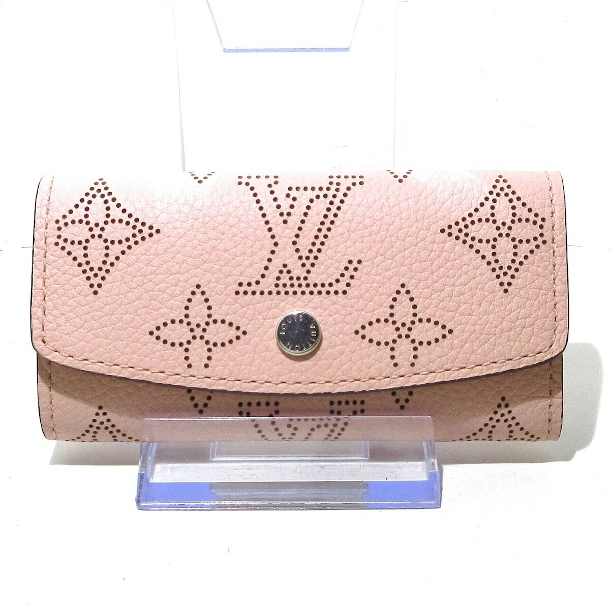 【中古】LOUIS VUITTON(ルイヴィトン) ミュルティクレ4 キーケース マグノリア パーフォレーションを施したマヒナ・レザー（皮革の種類：牛革）