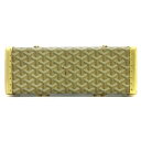 【新着】【中古】GOYARD(ゴヤール) サントノレ トランクバッグ クラッチバッグ 2WAY グレーベージュ×ゴールド×マルチ ゴヤールディンキャンバス×シュヴロッシュカーフスキン