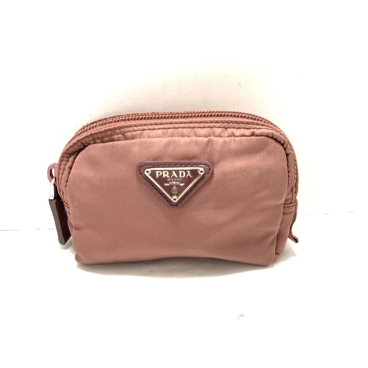 【中古】PRADA(プラダ) ポーチ ライトパープル ナイロン