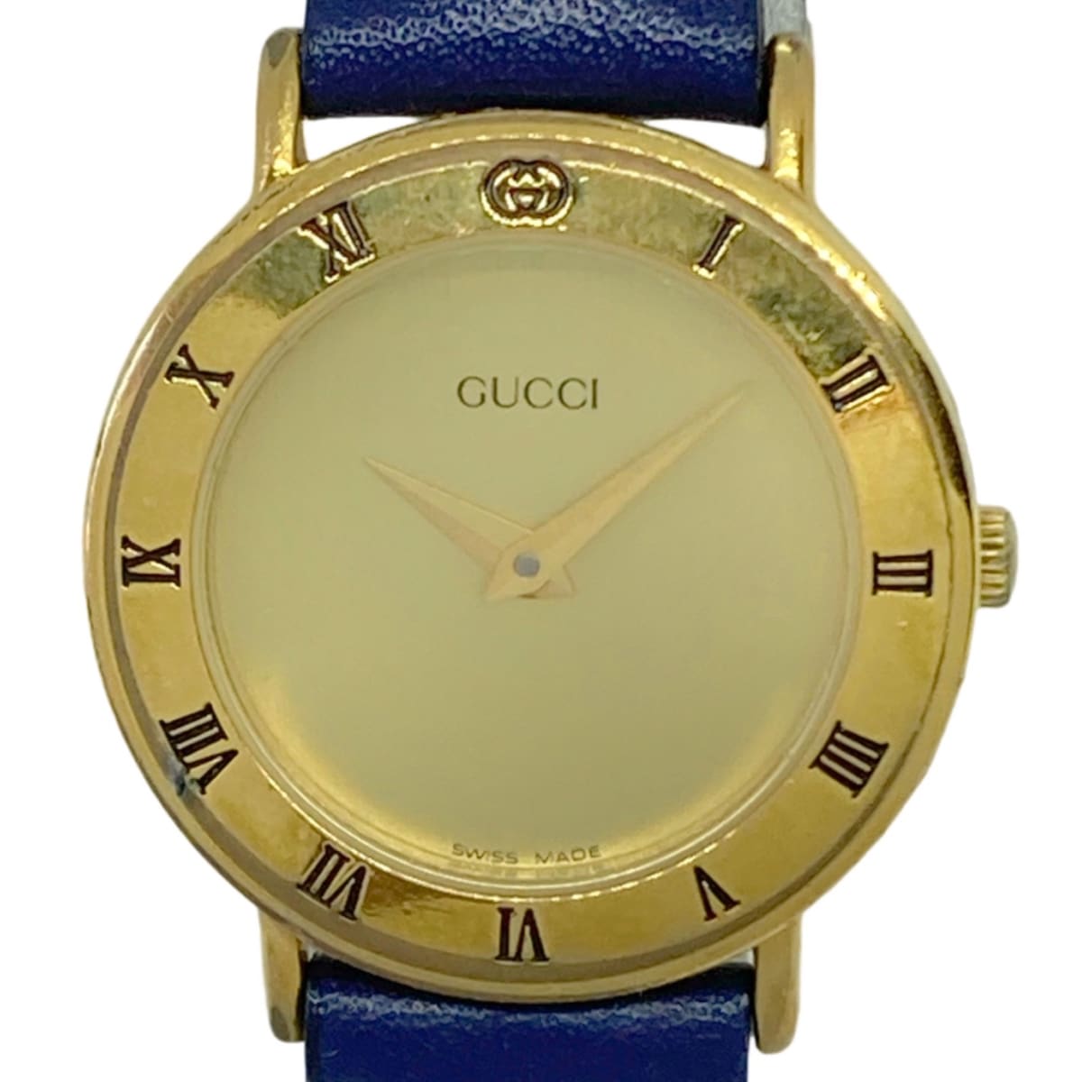 【中古】GUCCI(グッチ) 腕時計 社外ベ