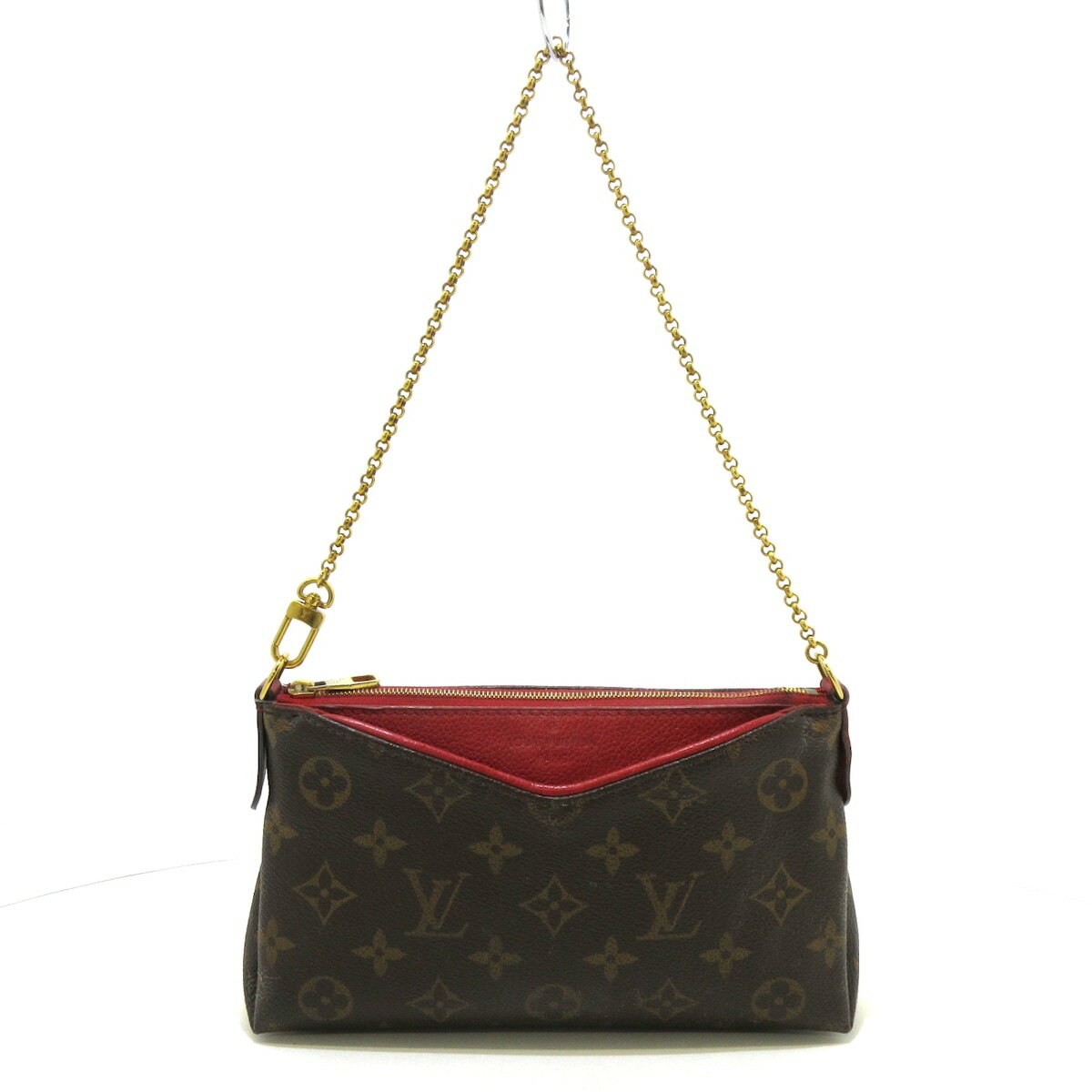 【新着】【中古】LOUIS VUITTON(ルイヴィトン) パラス・クラッチ クラッチバッグ スリーズ モノグラム・キャンバス