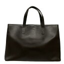 【中古】FURLA(フルラ) ハンドバッグ ダークブラウン レザー