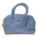 【中古】MICHAEL KORS(マイケルコース) ハンドバッグ グレー レザー