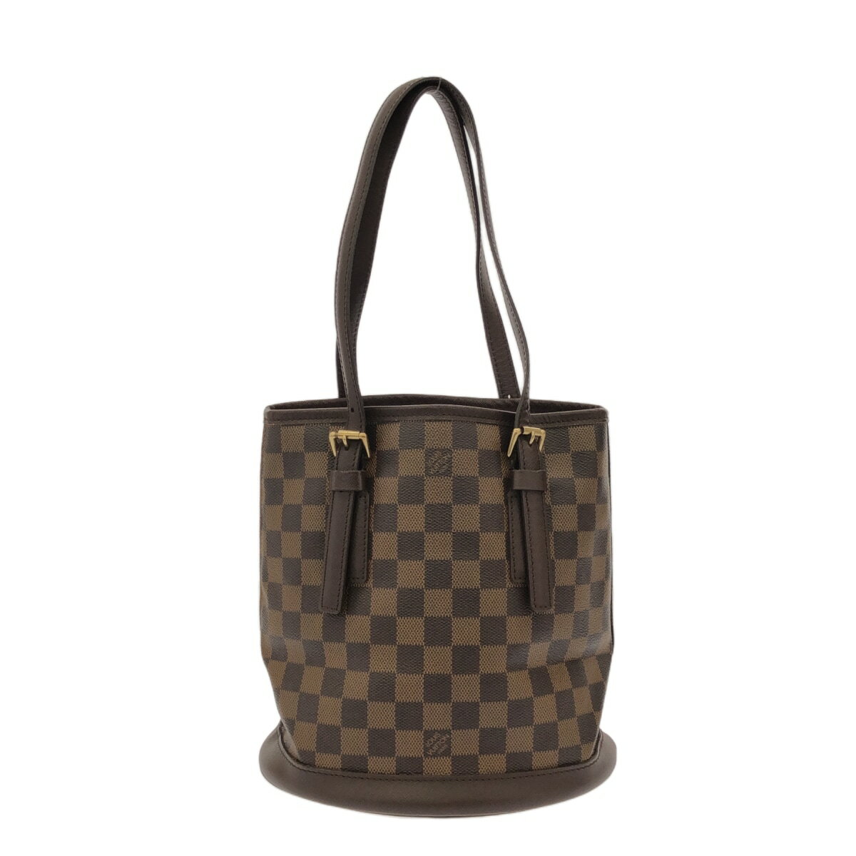 【中古】LOUIS VUITTON(ルイヴィトン) マレ ショルダーバッグ エベヌ ダミエ・キャンバス
