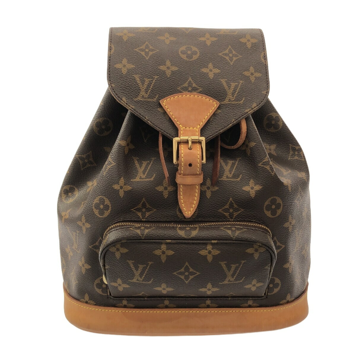 【新着】【中古】LOUIS VUITTON(ルイヴィトン) モンスリMM リュックサック モノグラム・キャンバス