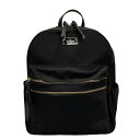 【中古】Kate spade(ケイトスペード) リュックサック 黒 レザー