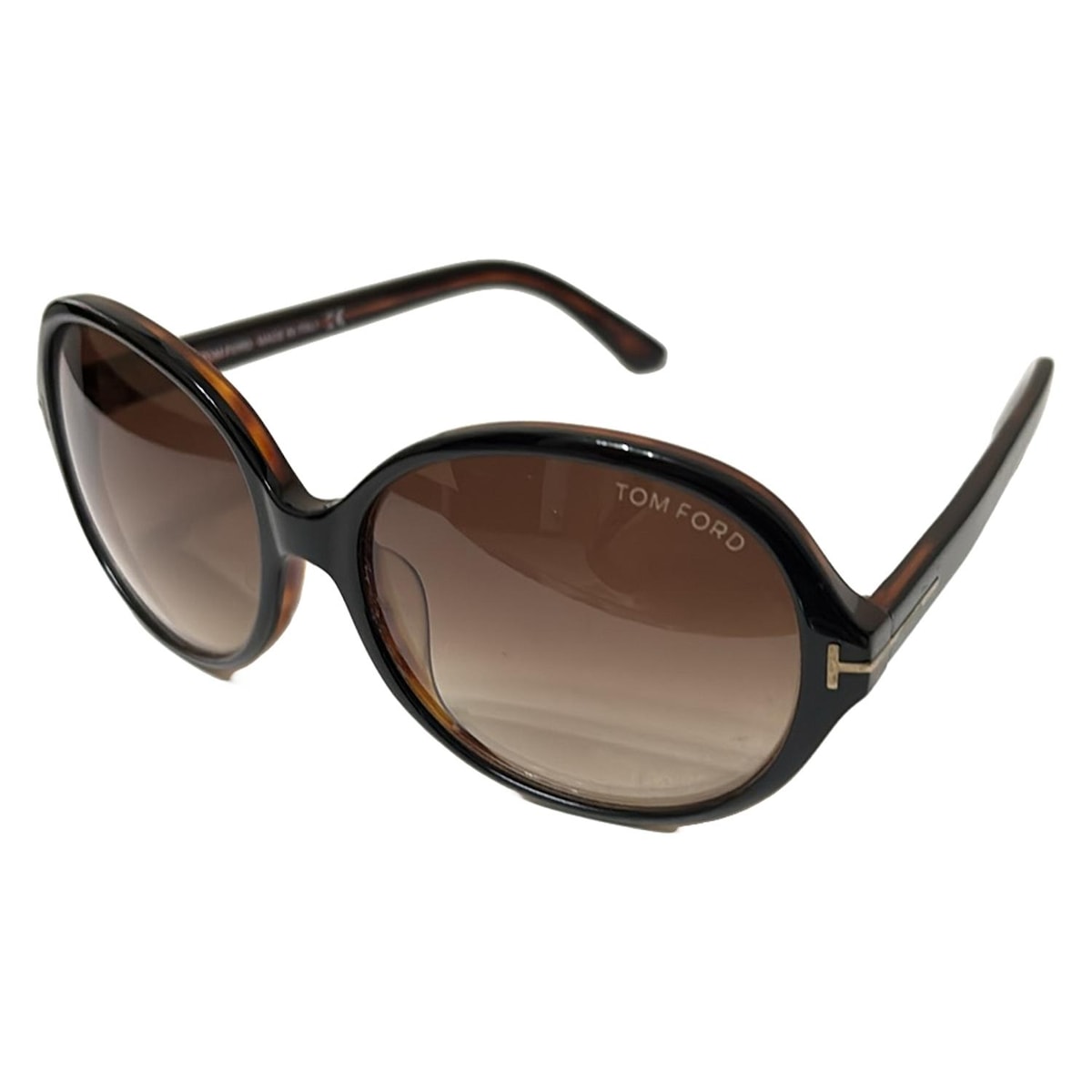 【中古】TOM FORD(トムフォード) サングラス 黒×ブラウン(4)