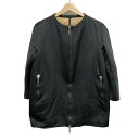 【中古】MONCLER(モンクレール) LIGNEVILLE ダウンジャケット 長袖/ジップアップ/秋 黒|詳細画像