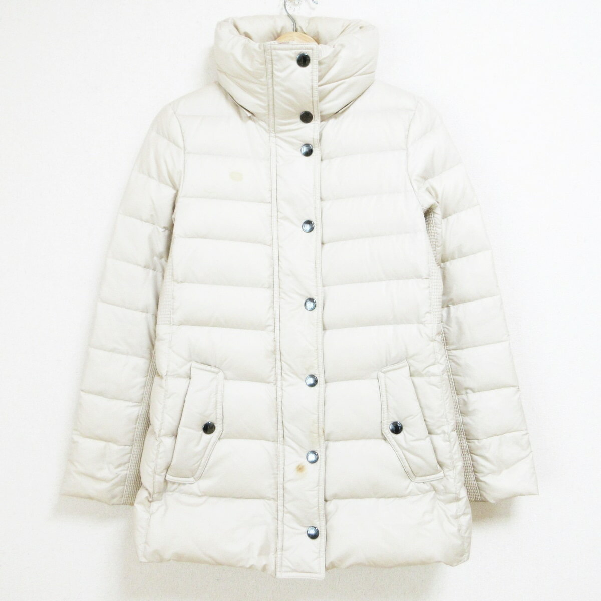 【中古】Burberry LONDON(バーバリーロンドン) ダウンコート 長袖/冬 ベージュ