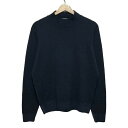 【新着】【中古】Filippo De Laurentiis(フィリッポデローレンティス) 長袖セーター モックネック ダークネイビー
