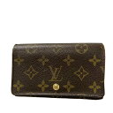 【中古】LOUIS VUITTON(ルイヴィトン) ポルト モネ・ビエ トレゾール 2つ折り財布 レザー(4)