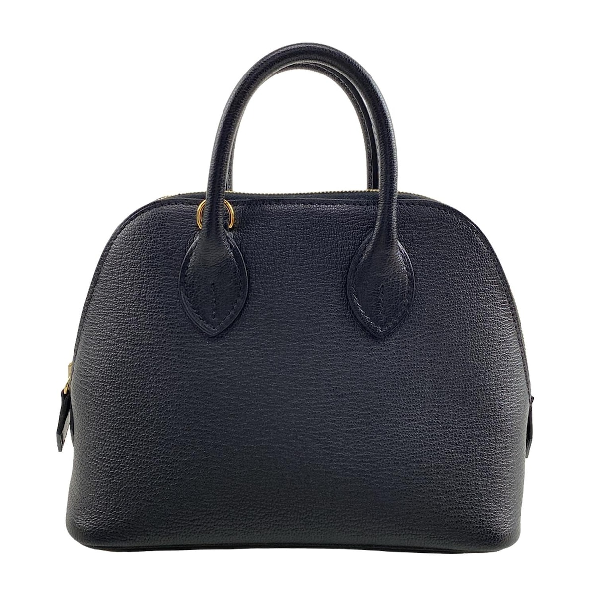 【新着】【中古】HERMES(エルメス) ボリード1923 ミニ ハンドバッグ ゴールド金具/2025.02 黒のサムネイル