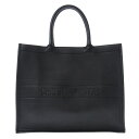 【新着】【中古】DIOR/ChristianDior(ディオール/クリスチャンディオール) ブックトート ラージバッグ トートバッグ 黒