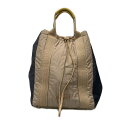 【中古】PaulSmith(ポールスミス) リュックサック 2way ピンクベージュ×ネイビー×マルチ レザー
