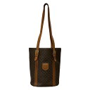 【新着】【中古】CELINE(セリーヌ) トートバッグ ブラウン×ダークブラウン(4)