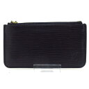 【新着】【中古】LOUIS VUITTON(ルイヴィトン) ポシェット・クレ コインケース ノワール レザー