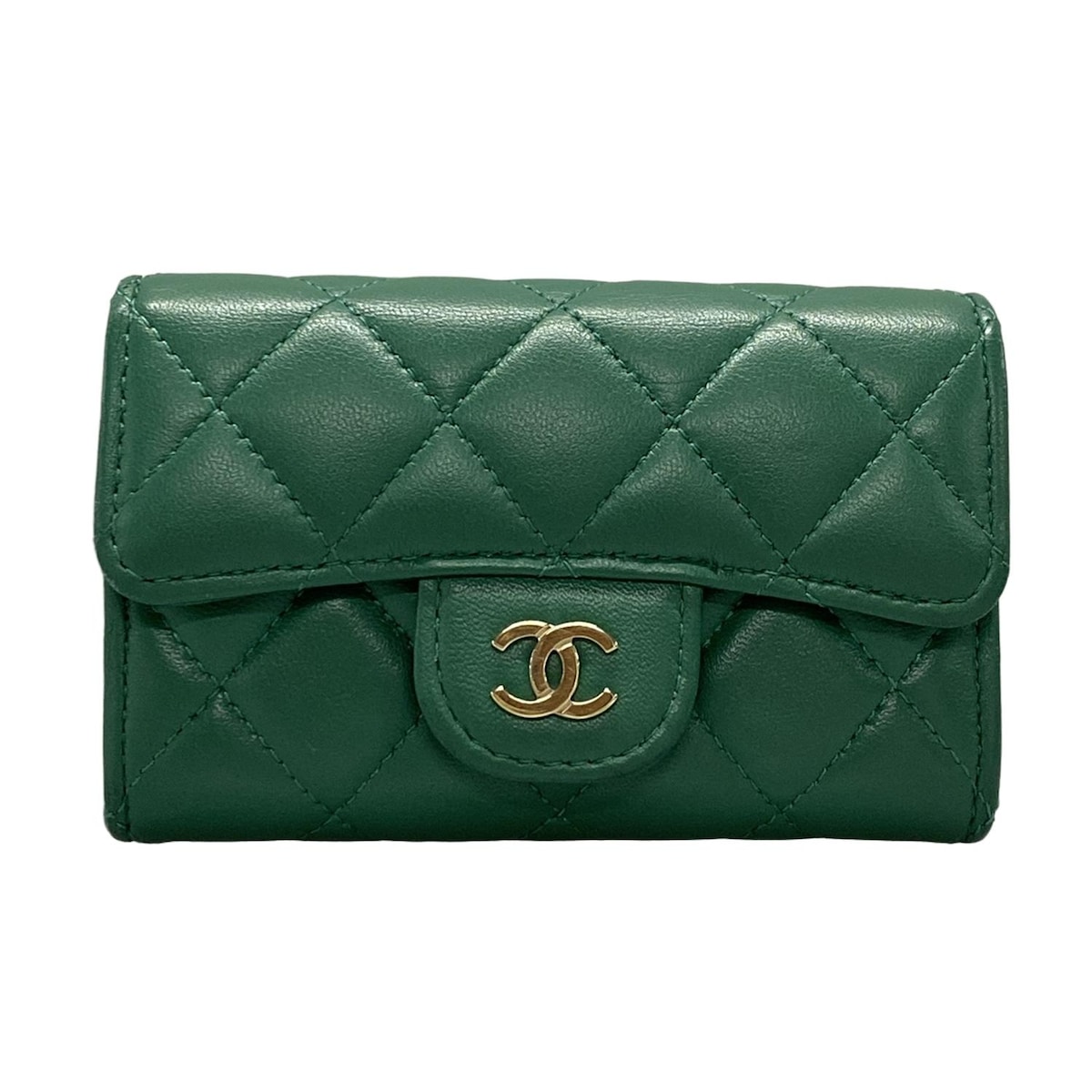 正規品CHANEL ラムスキン名刺入れ 美品 レザー クラシック フラップ 楽天市場】シャネル マトラッセ ラムスキン(名刺入れ|財布