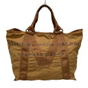 【中古】MARC BY MARC JACOBS(マークバイマークジェイコブス) トートバッグ ライトブラウン コットン(4)