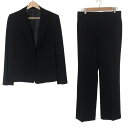 【中古】DKNY(ダナキャラン) レディースパンツセットアップ 黒