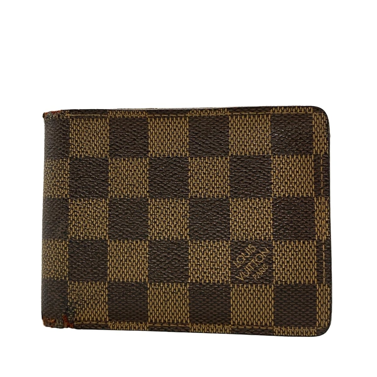 【中古】LOUIS VUITTON(ルイヴィトン) ポルトフォイユ・ミュルティプル 札入れ エベヌ