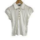 【中古】Burberry LONDON(バーバリーロンドン) 半袖ポロシャツ 白